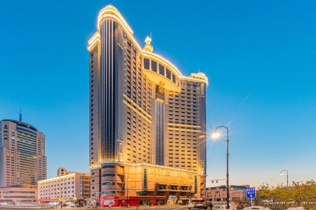 Hanting Hotel Harbin Railway Station Square Exteriér fotografie